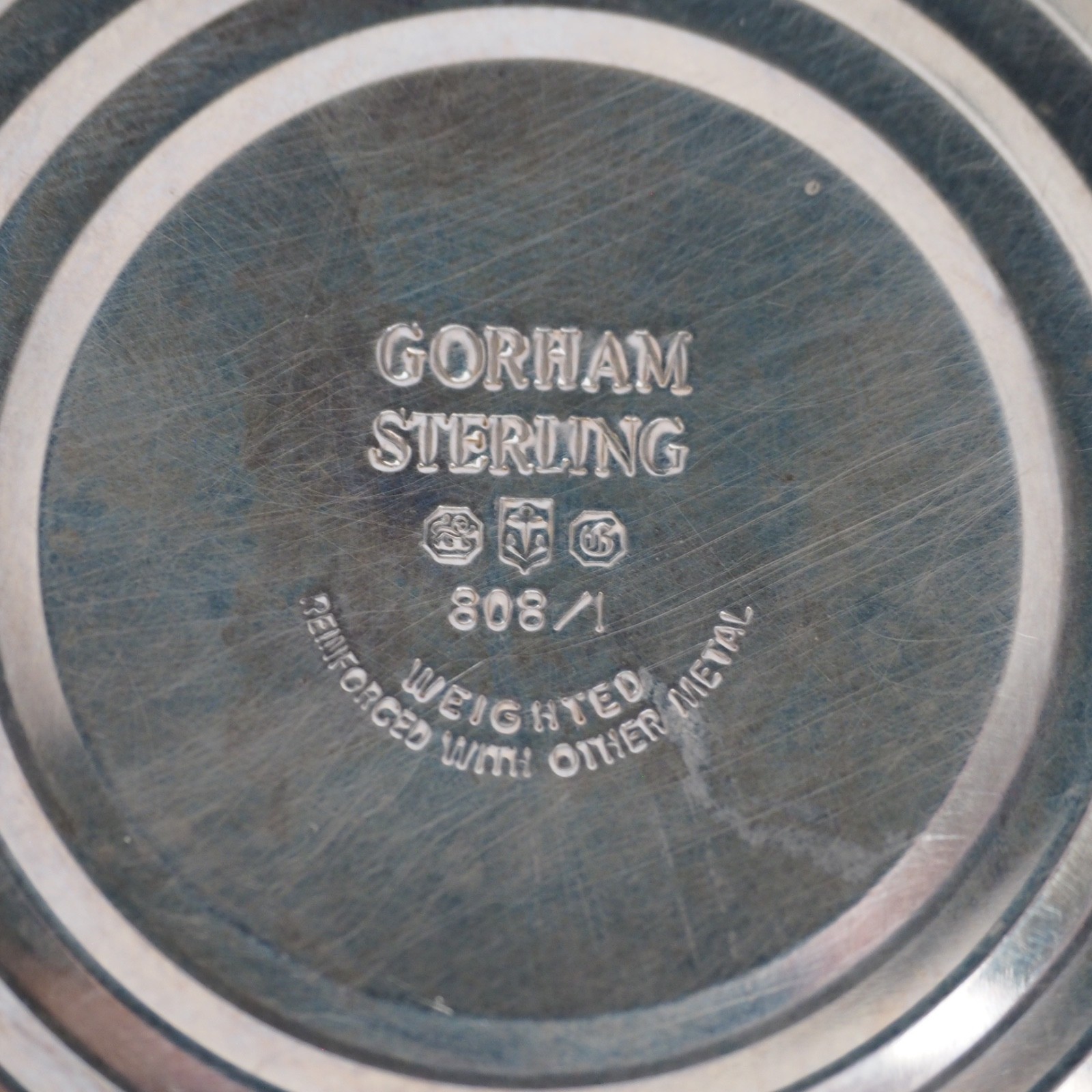 Sterling Silver Vintage Gorham Candelabra Candle Holder 808/1 $SILVER$ ~836g~