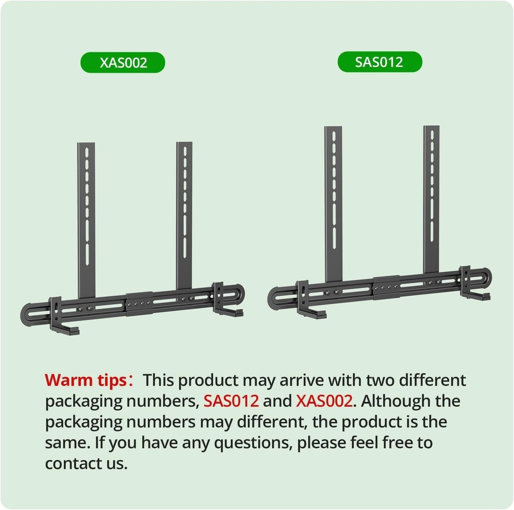 Versatile Sound Bar TV Bracket - Adjustable Holder, Easy Installation