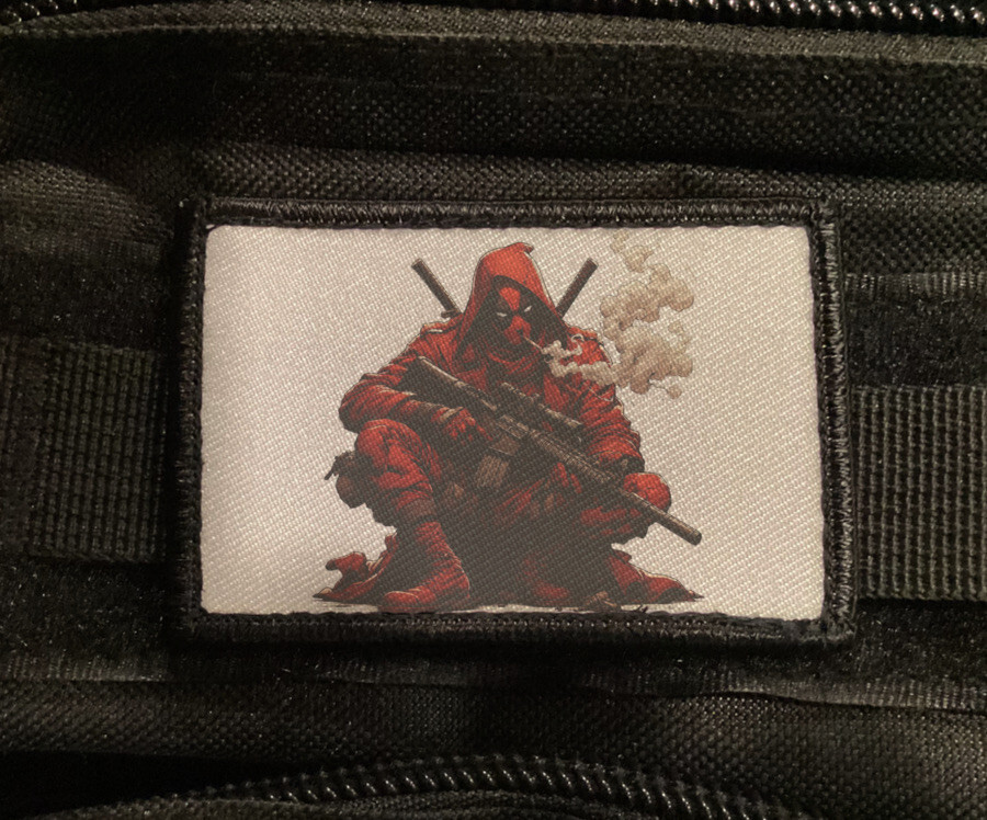 Merc on Duty Patch Tacos Morale Army Tactical Hook [sub]