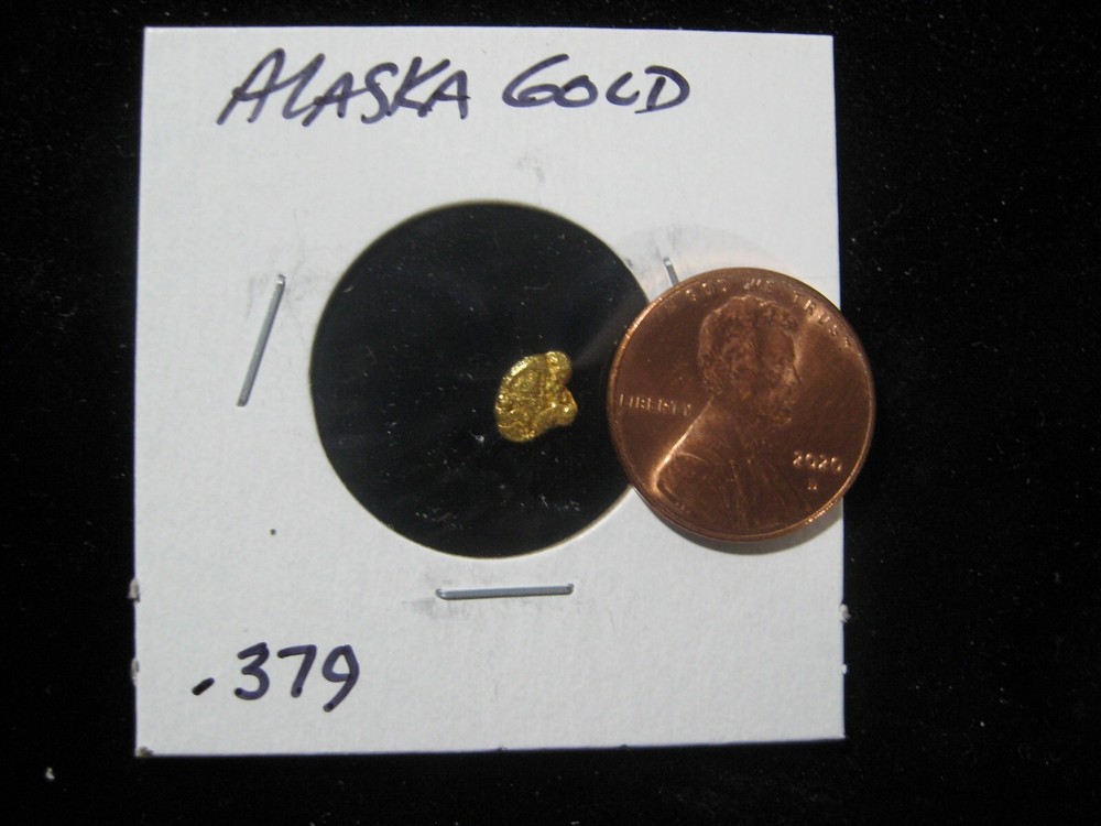 ALASKA GOLD NUGGET .379 GRAM