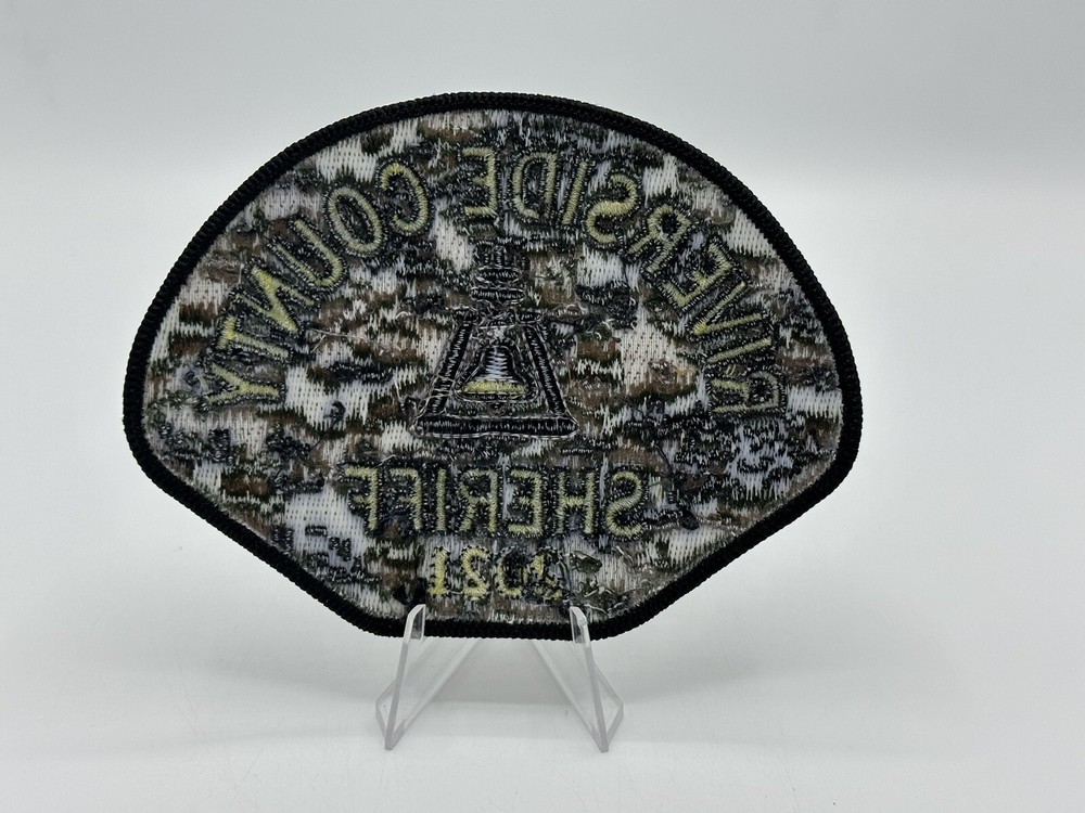 Riverside County Sheriff 2021 Commemorative Veterans Day Patch.