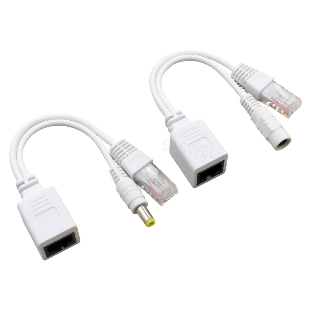 Power Over Ethernet POE Injector Splitter Adapter Cable For Ring Camera