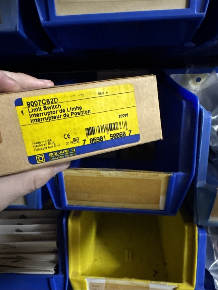 NEW Square D Limit Switch 9007 C62D Ser. A 9007C62D