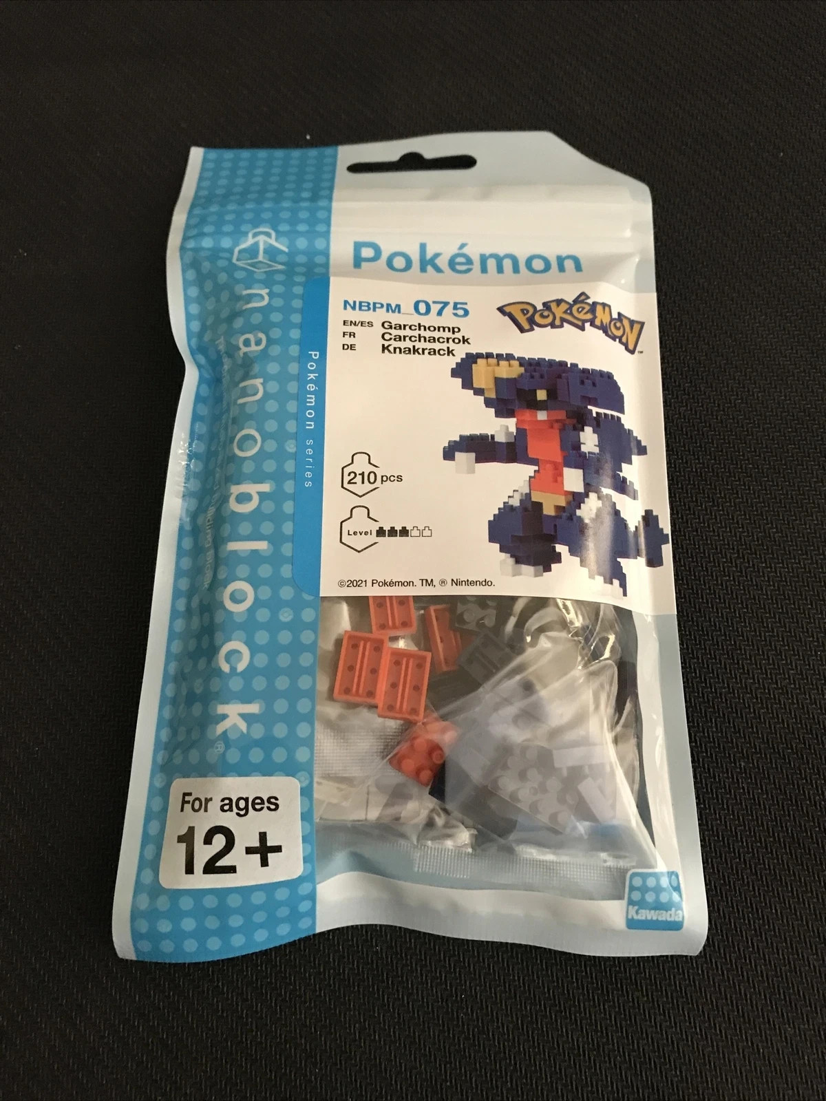 Nanoblock Pokemon Garchomp