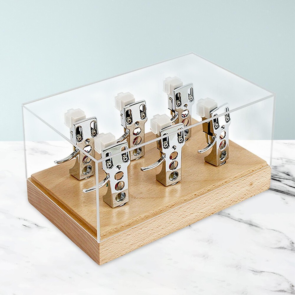 Transparent Turntable cartridges Headshell Box Phono Stand High End for Phono
