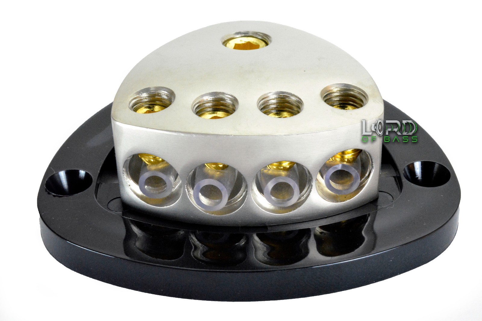 1/0 Gauge Input Distribution Block 4 Gauge Output Car Audio In Out AWG Power