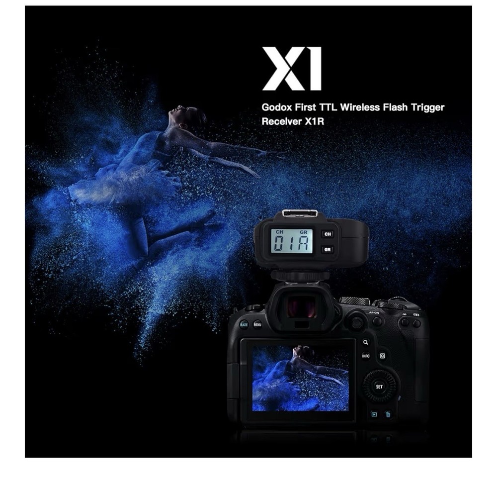 Godox X1R-C TTL 2.4G Wireless Flash Trigger Receiver for Canon EOS