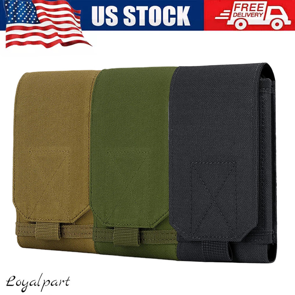 Tactical Molle Cell Phone Pouch Army Holster Case Waist Pouch Bag for Smartphone