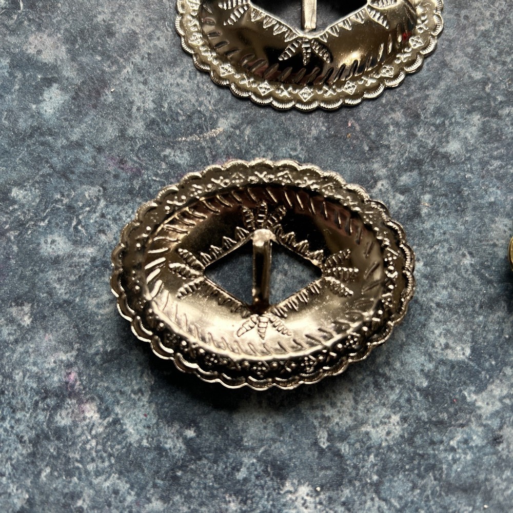 Oval Concho Lot Of 18 pc.