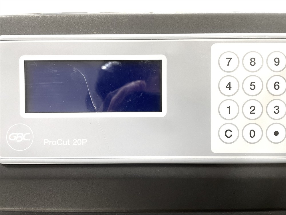 GBC Procut 20P Programmable Automatic Cutter w/ Base - See Dec-