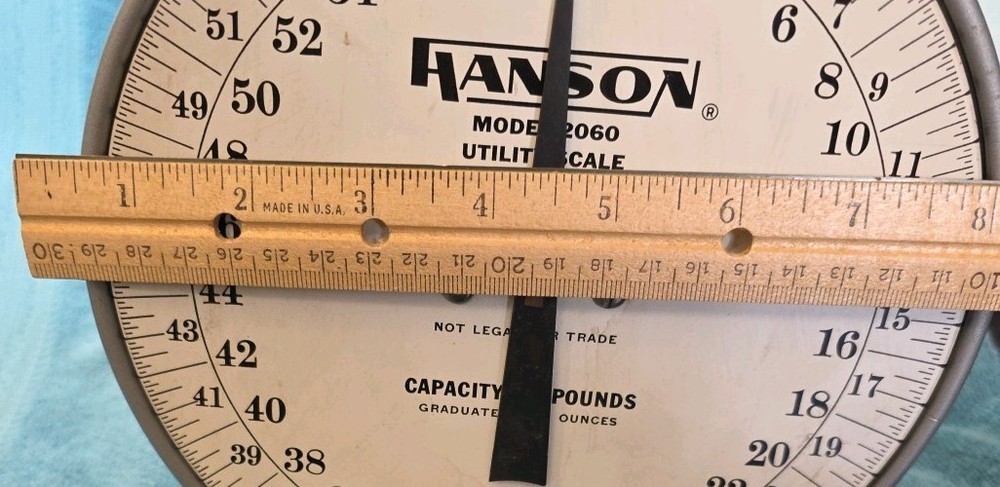 Vtg Hanson Model 2060 Utilty Scale
