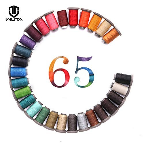 Round Waxed Thread Special Design for Leather Hand Sewing Leather Thread Wax ...