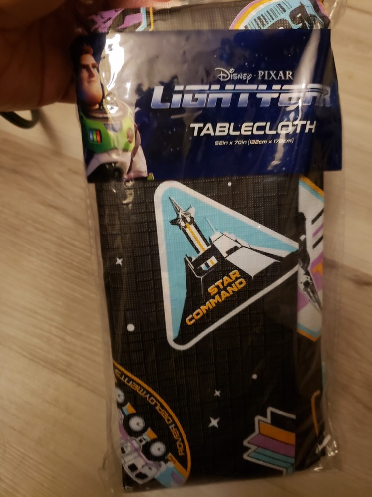 Buzz Lightyear Tablecloth 52" X 70" Disney Pixar