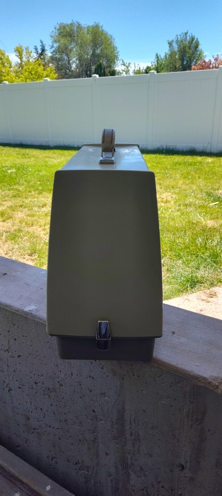 Singer Aqua Green Sewing Machine Case