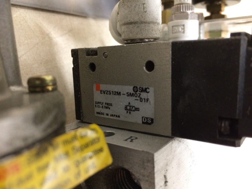 SMC Precision Regulator Assembly EIR202-F02 from a Giesecke Devirent Banknote