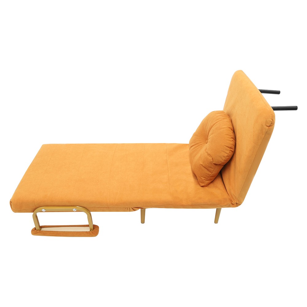Folding 3 IN 1 Convertible Sofa Bed with Pillow & 5-Position Adjustable Backrest