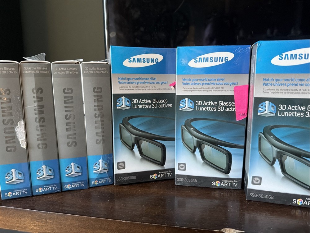 3D glasses - Samsung Active Glasses - Black