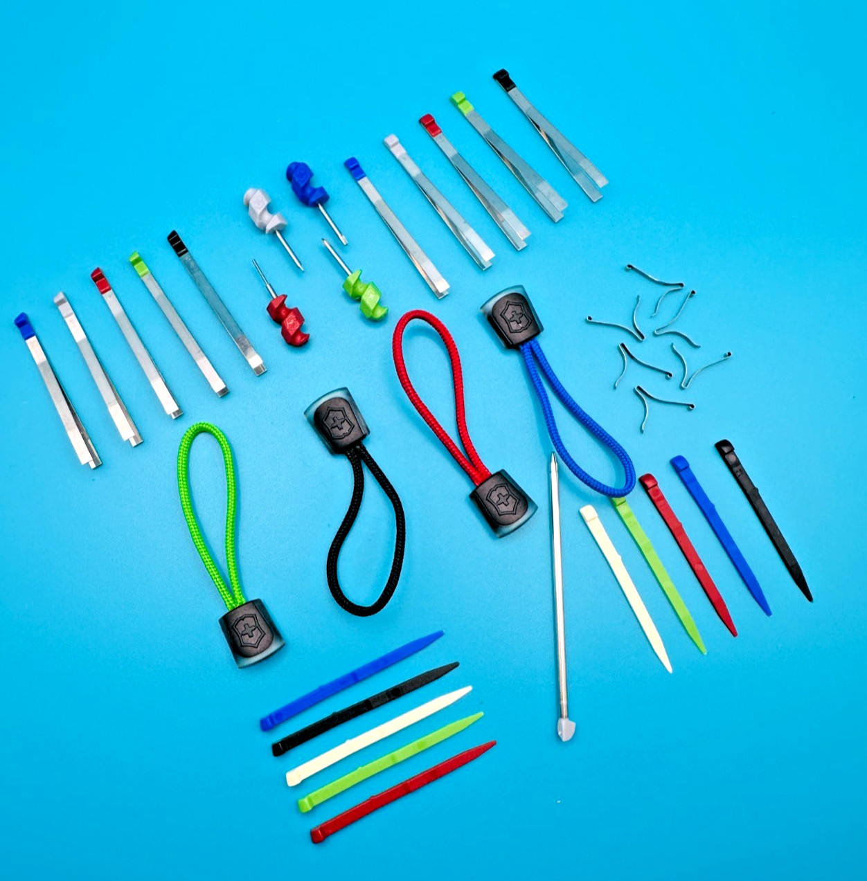 Victorinox Swiss Army Replacement Parts Screwdriver Toothpick Tweezers Spring