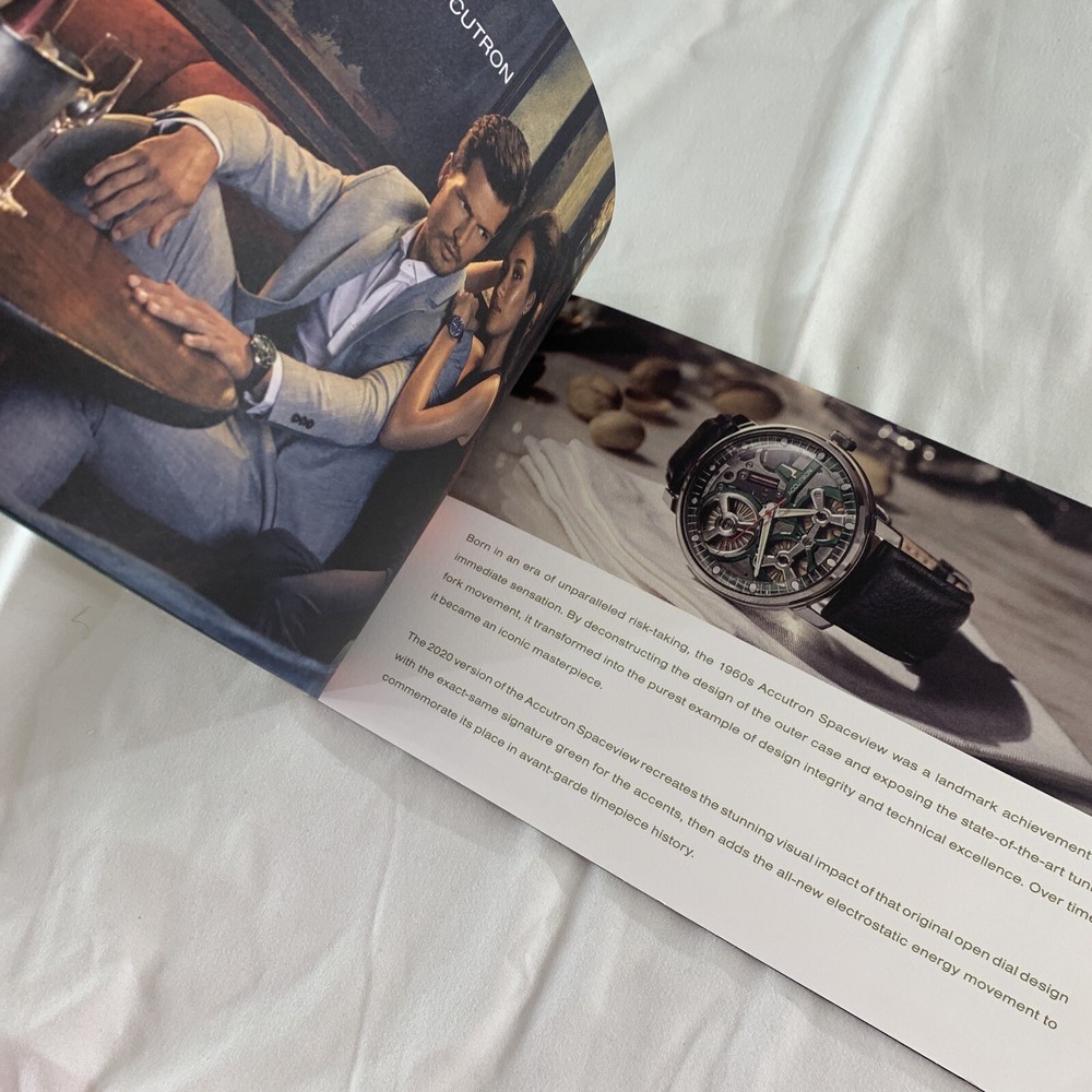 Accutron Watch Catalog Booklet