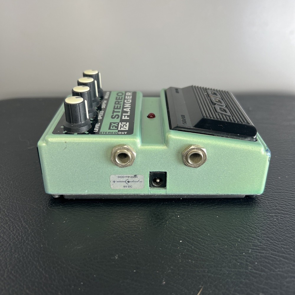 VINTAGE DOD FX-75C STEREO FLANGER EFFECT PEDAL