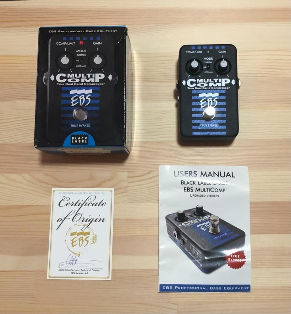 EBS MultiComp Dual Band Compressor