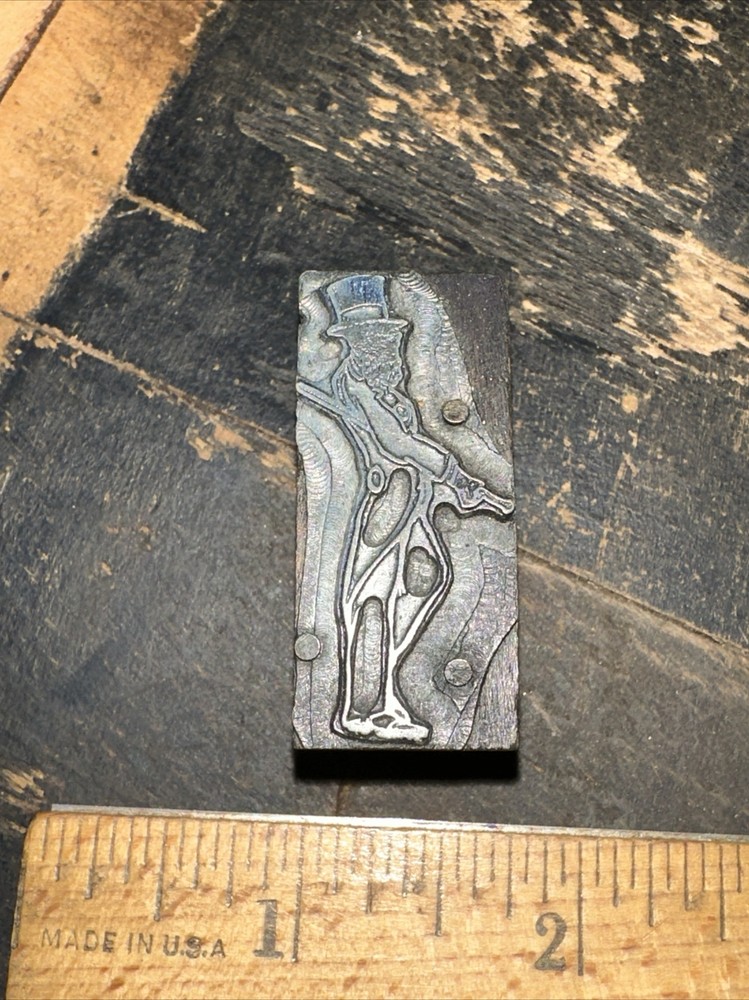 Printing Block “ Uncle Sam Figure? “ Nice Details!￼