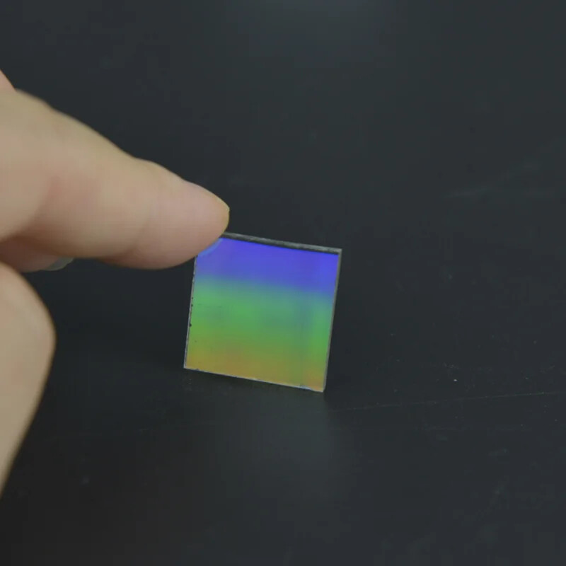 20x20mm Glass Holographic Diffraction Grating Laser Beam Spliter Interference