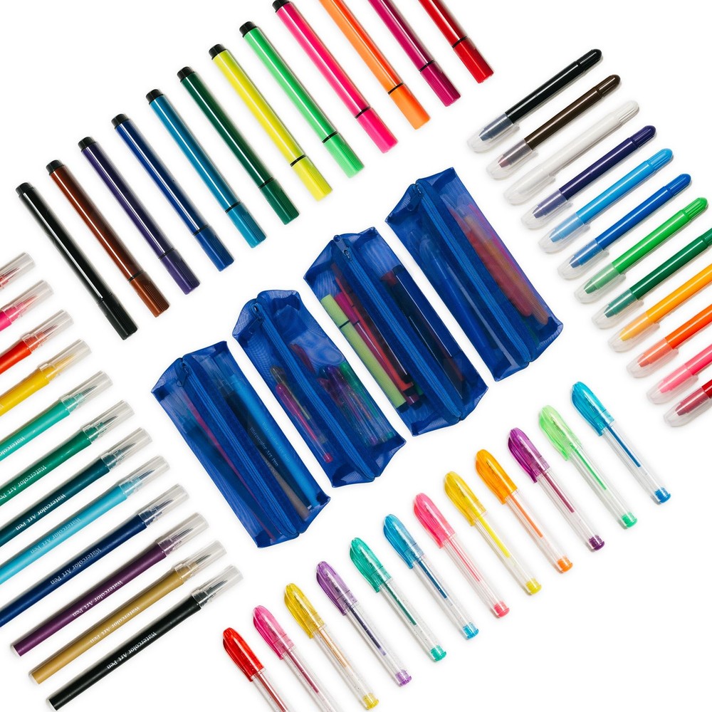 Creative Art Coloring Set (Outer Space), Includes Travel Bag, Assorted Washab...