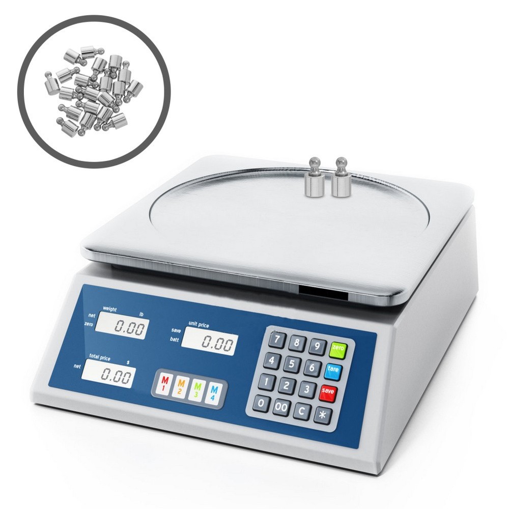 20 Pcs Scale Calibration Kit High Precision Adjustment Weights Lab