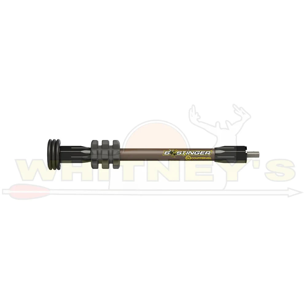 Bee Stinger MicroHex Stabilizer - 12" - Brown - MHX12BR