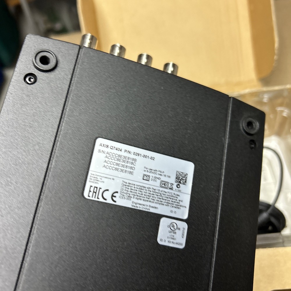 Axis Video Encoder Q7404 0291-001-01 With Open Box