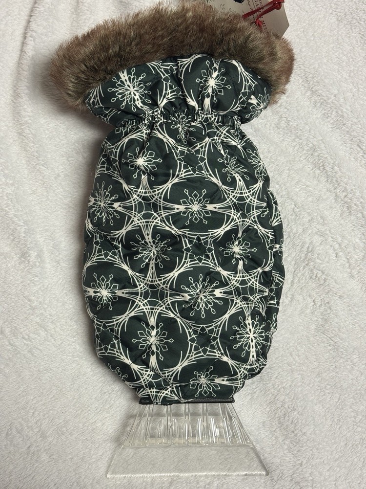 Eddie Bauer Down Ice Scraper Mitt With Scraper Insert