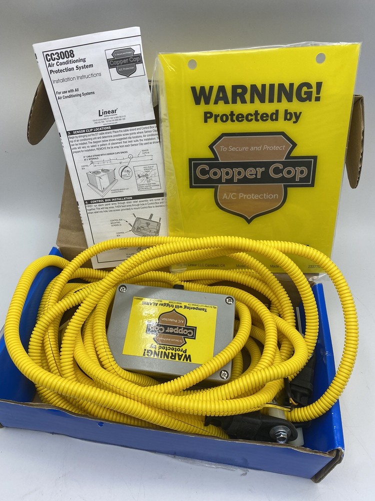 Linear Security CC3008 Copper Cop A/C Tamper Detector Interface for Alarm Panels