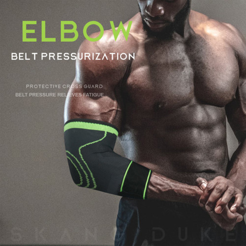 Elbow Brace Compression Support Sleeve Arthritis Tendonitis Reduce Joint Pain