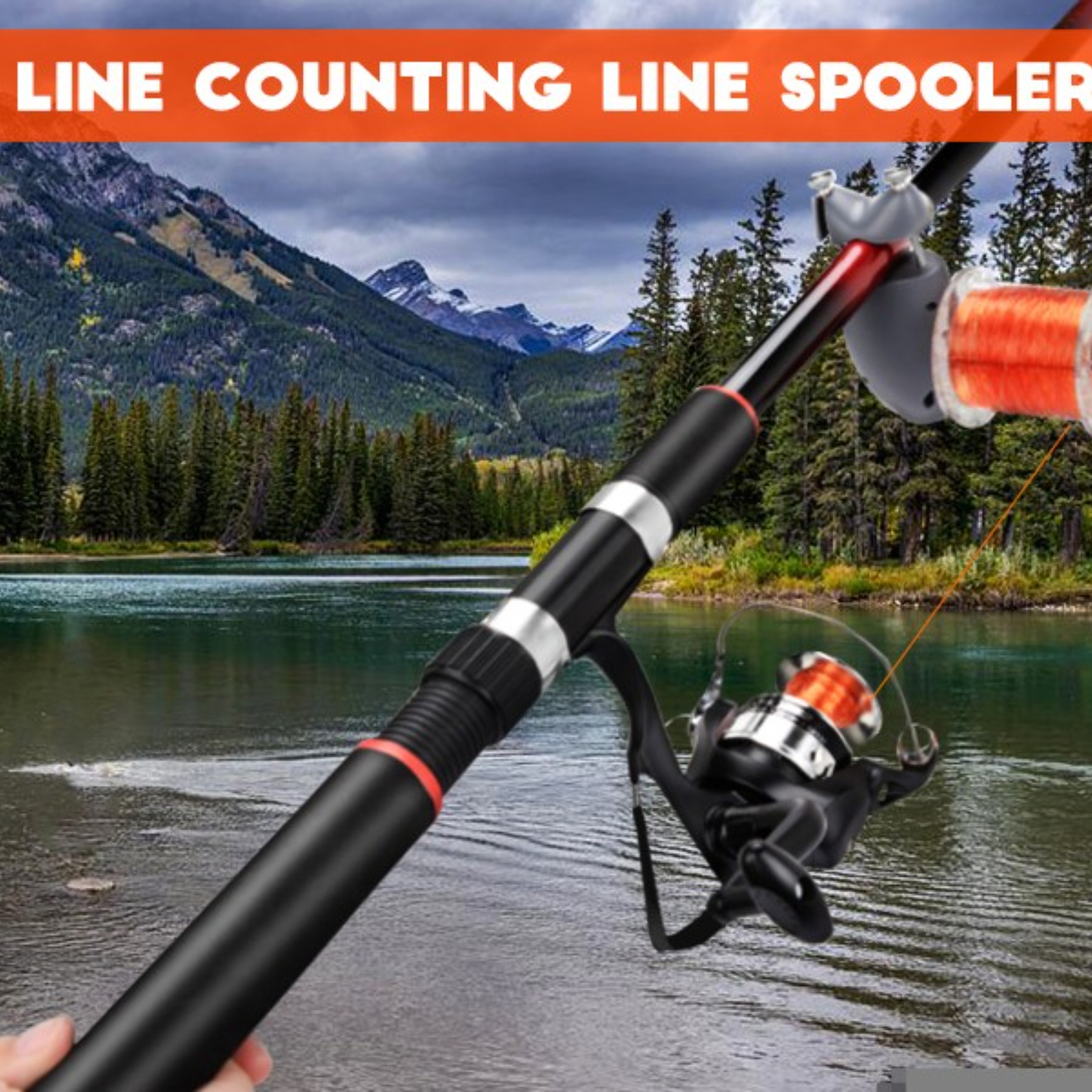 Fishing Line Spooler, Spooling Tools Spinning Reels and Casting Reels
