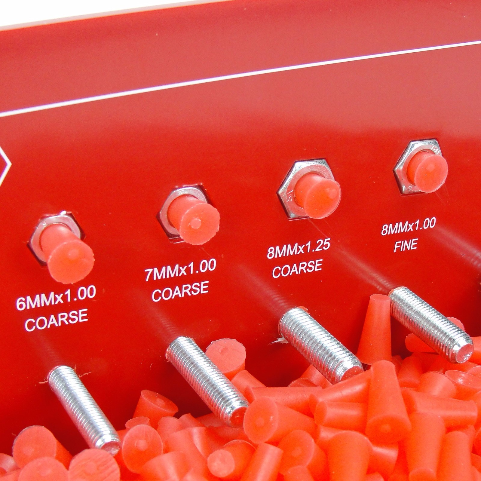 High Temp Masking Supply .187" x .343" STP103 Silicone Rubber Plugs - 250 Pack