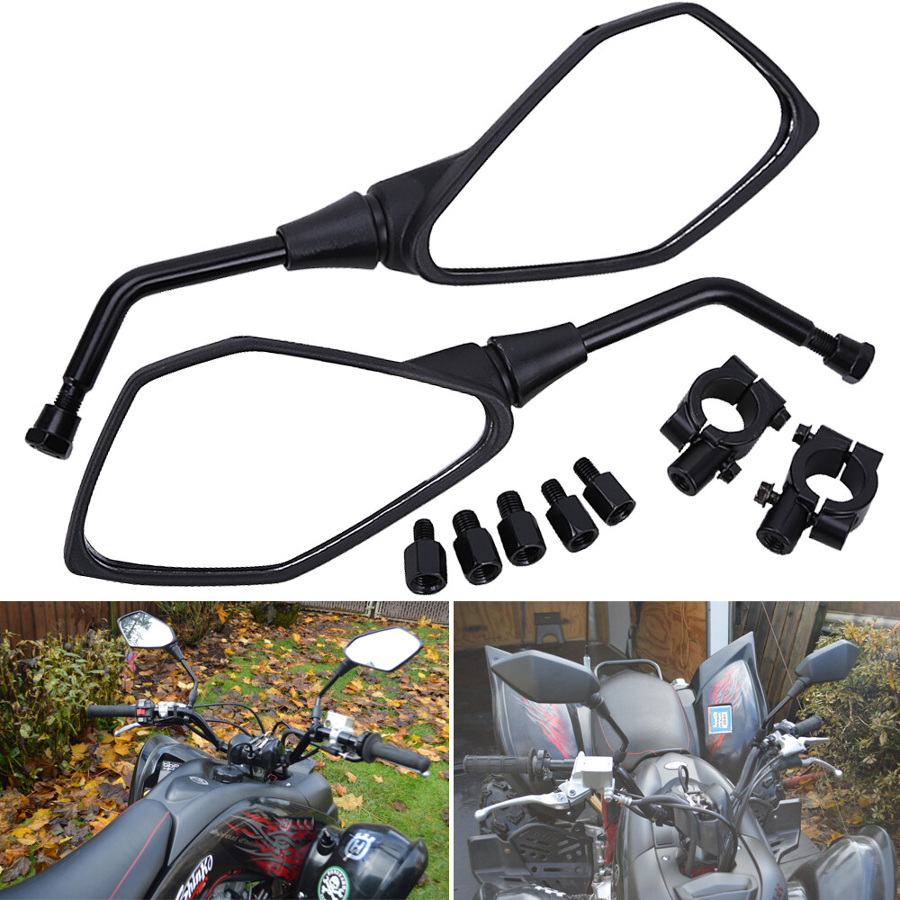 For CF Moto 600 500 800 1000 ATV UTV Rearview Mirrors W/ 7/8" Handlebar Clamps