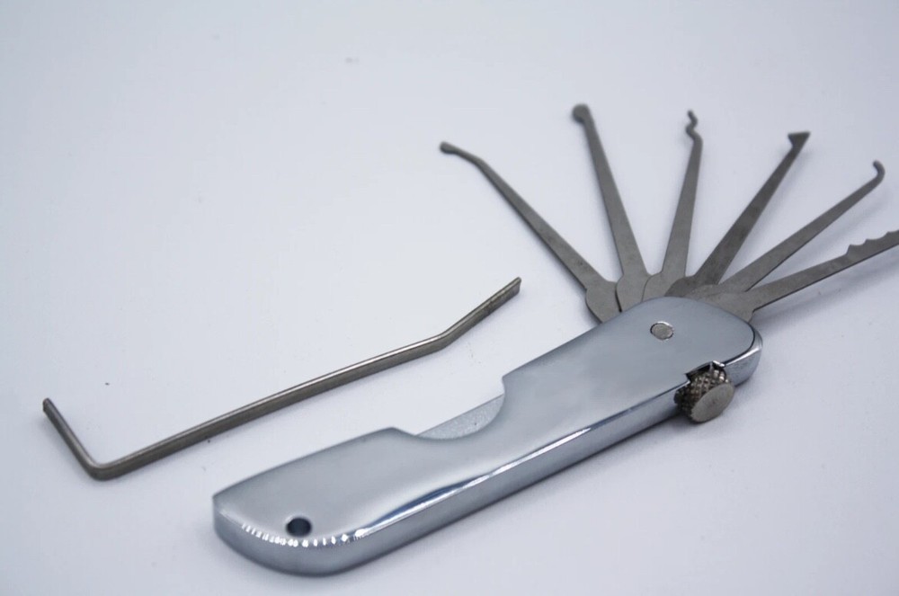 Folding Multi-Pick Set - 6 tools, color variations