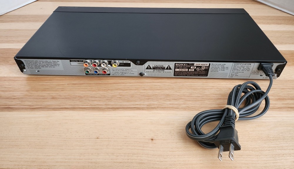 Sony CD/DVD Player DVP-NS57P