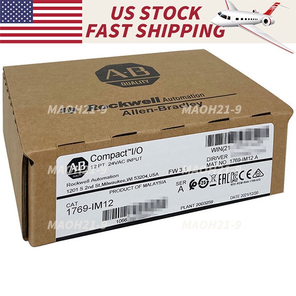 1769-IM12 ConpactLogix 12Pt 240VAC input Module New Sealed Allen Bradley