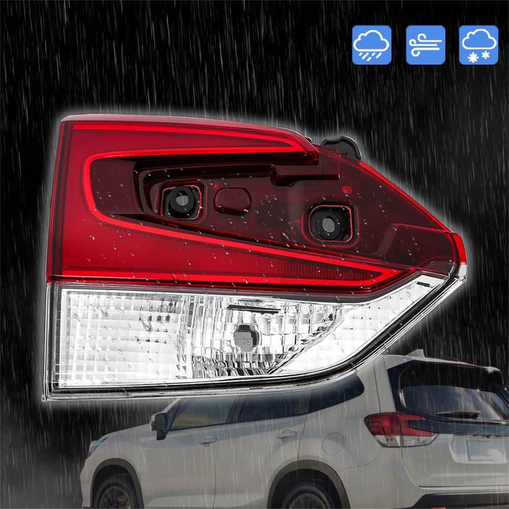 Tail Light Tail Lamp Inner Left Side Replacement for 2019 2020 2021 Forester