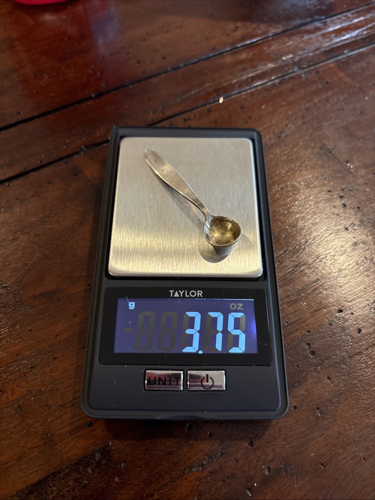 Vintage Tiffany & Co. 925 Sterling Silver Salt Cellar Spoon