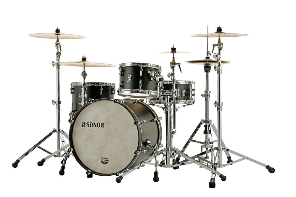 SONOR SQ1 22" 3-PC SHELL PACK-GT BLACK