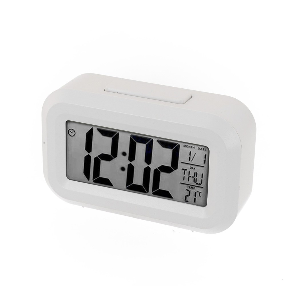Stylish Electronic Alarm Clock with Night Light and Temperature Feature