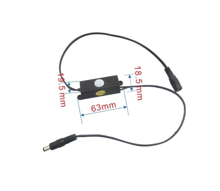 DC5-24V MINI Aotomatic PIR Infrared Motion Sensor Detector Switch for LED