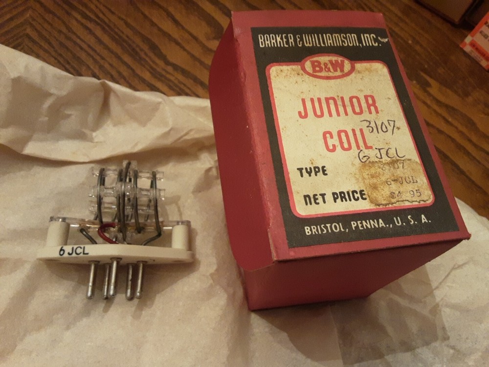 BARKER & WILLIAMSON (B&W) Junior Coil Type 6 JCL
