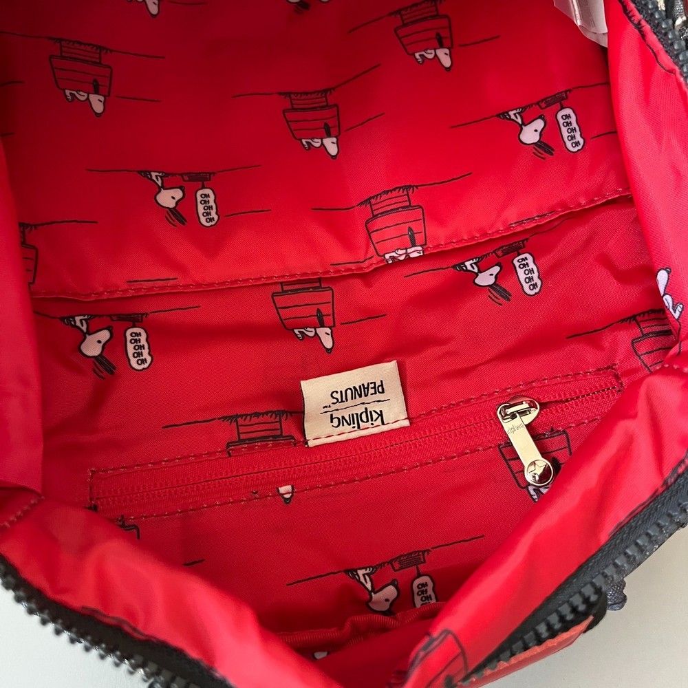 Kipling x Peanuts Snoopy Limited Edition Seoul Up Backpack NWT