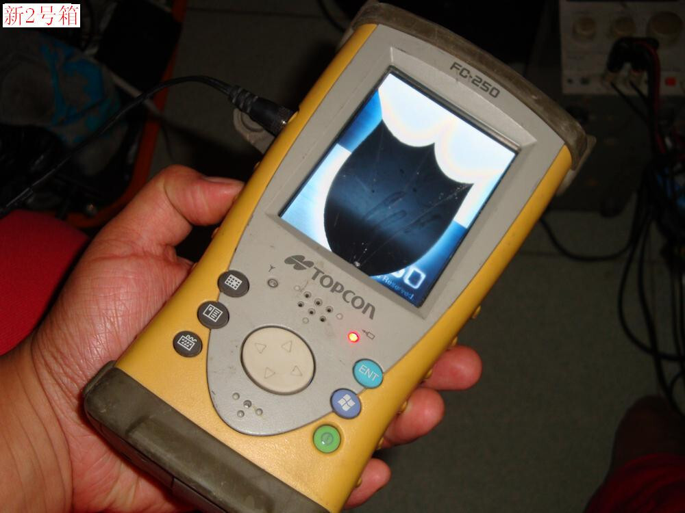 LCD Damage Can Enter System Topcon FC-250 Field Data Collector Controller