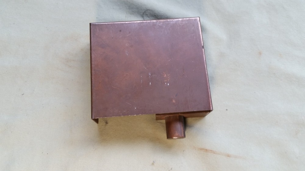 Unknown Brand Safe Relocker, Brass Finish