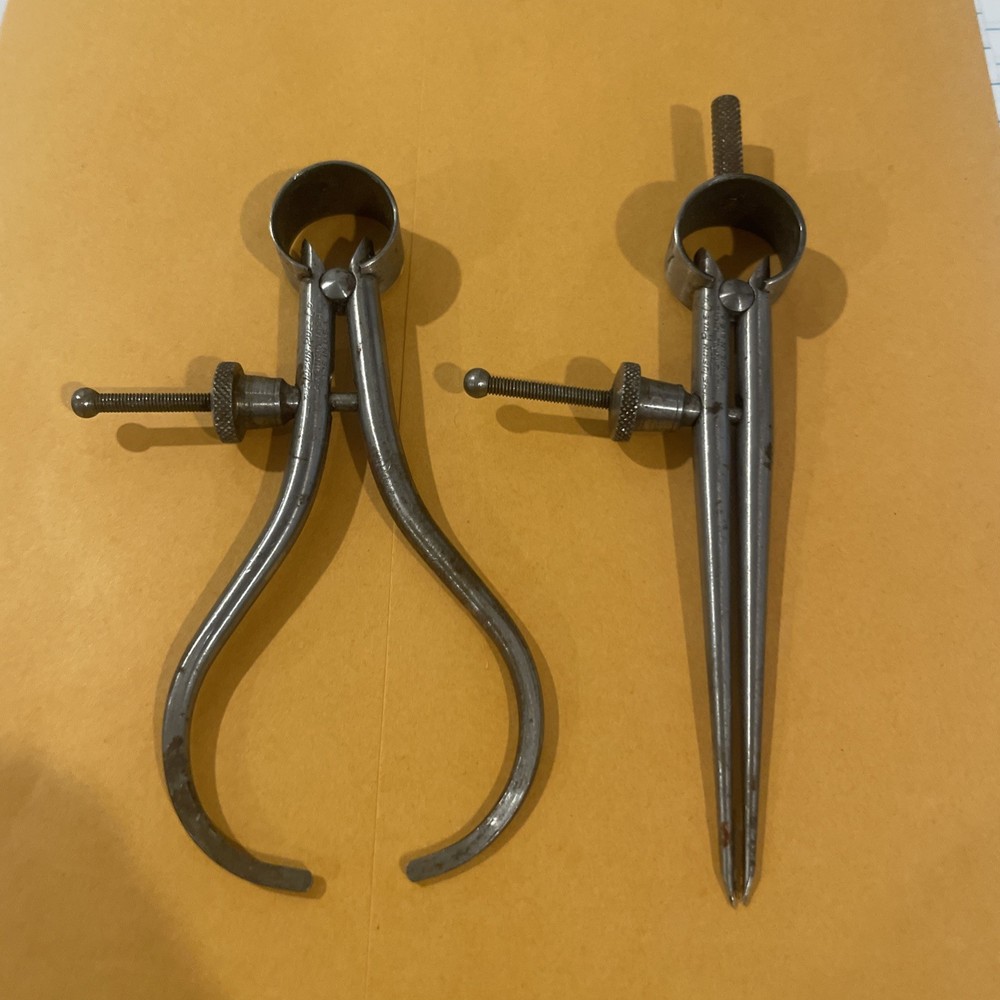 Vintage LUFKIN Two-Piece Precision Tool Lot
